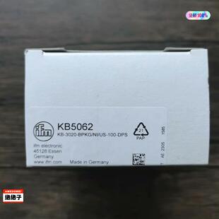 全新原装正品 IFM易福门 KB5062 电容式传感器，实物