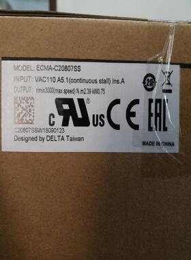 台达ECMA-C20807SS伺服电机