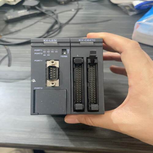 （设备配件）基恩士PLC模块KEYENCE，KV-C64TC，实物如图，