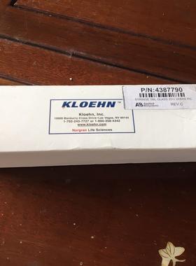KLOEHN  进样针 加样泵 1.0ML  4387790