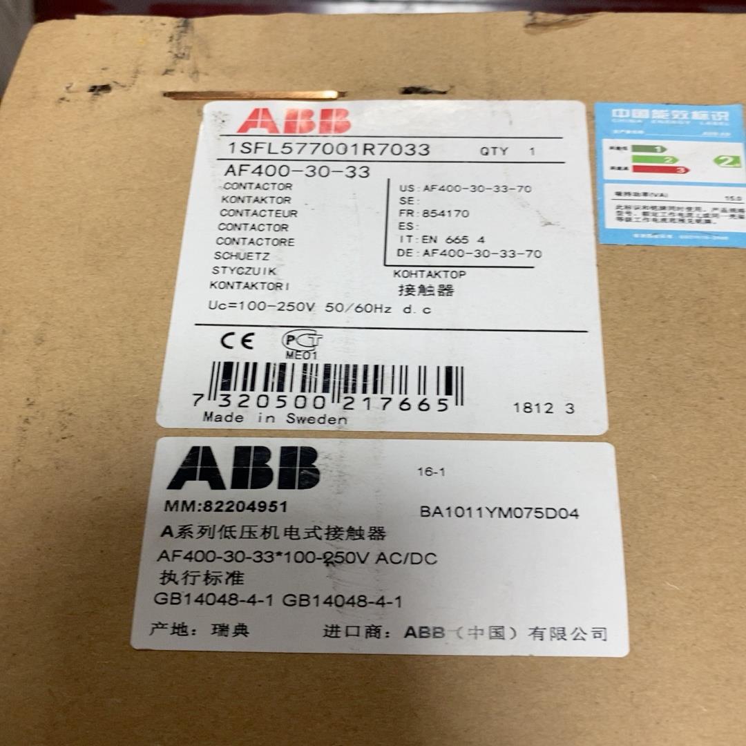接触器AF400-30-33全新原装议价出售