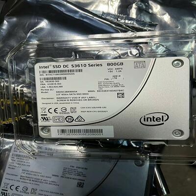intel/英特尔0通电 S3610 800G