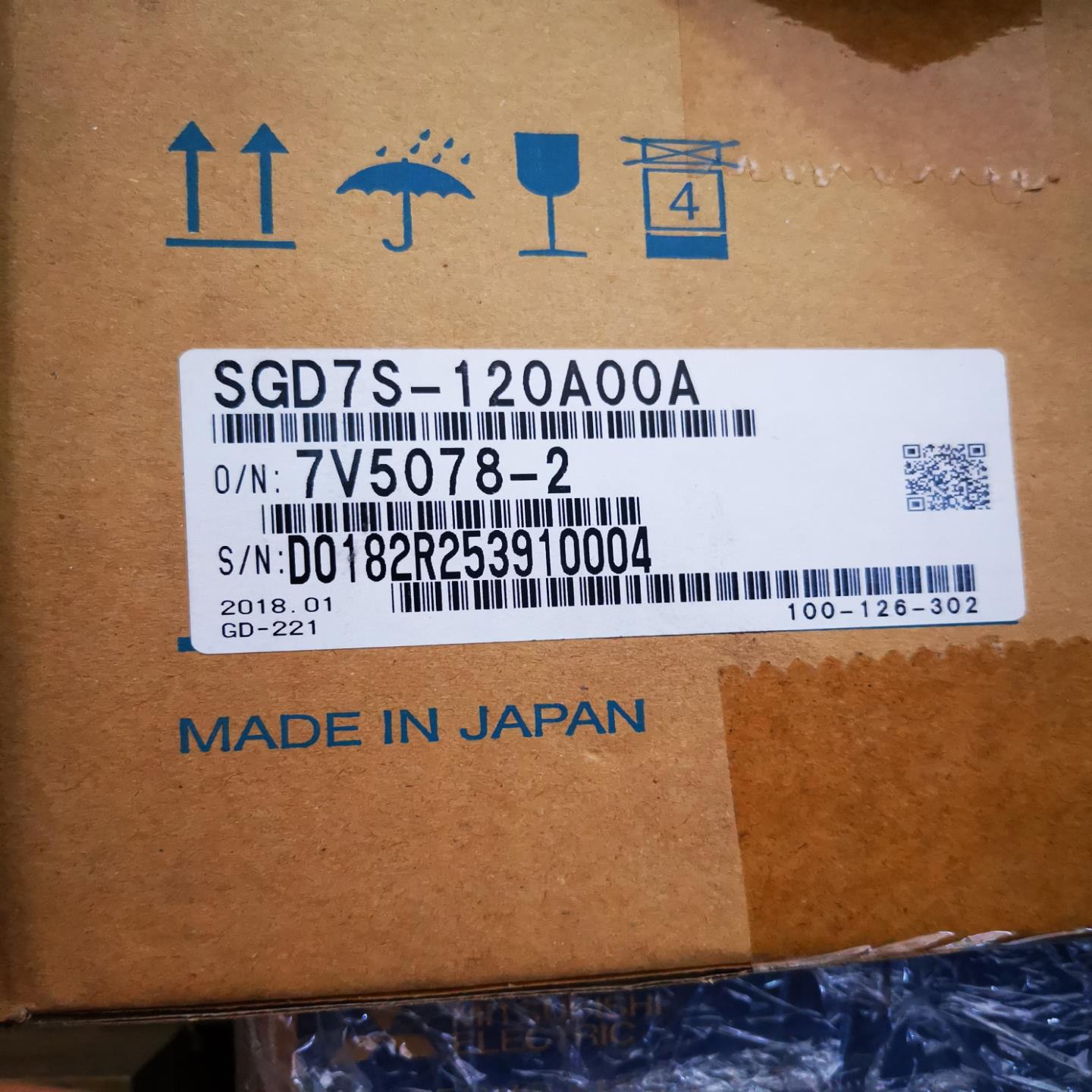 （设备配件）安川驱动器SGD7S120-A00A