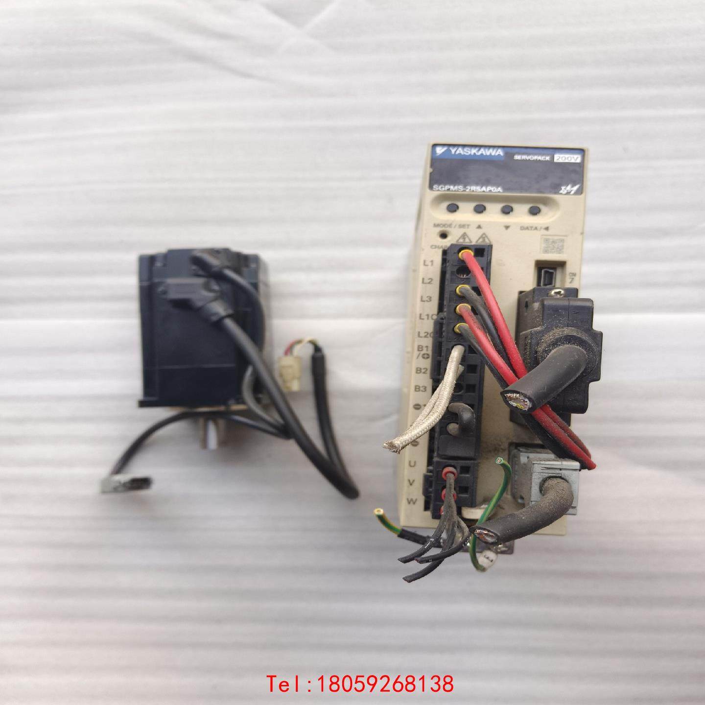 【非标价】安川驱动SGPMS-2R5AP0A  电机SGMMS-04A