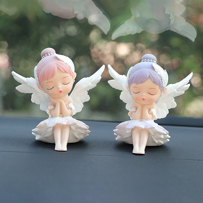 汽车摆件芭蕾女孩手办车内装饰品