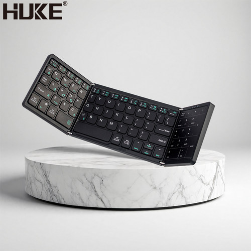 HUKE数字触控蓝牙键盘三折叠键盘