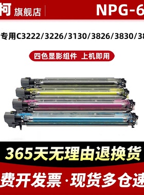 适用佳能NPG-67显影器C3226 C3520 C3525 C3325 C3020复印机显影仓 显影组件 载体仓 黑色彩色载体显像组件