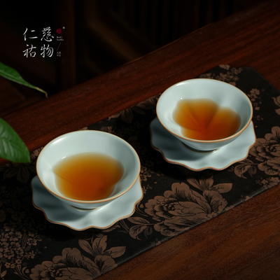 汝窑主人杯单杯品茗茶杯