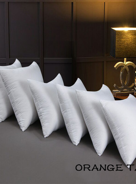 沙发床头抱枕芯靠垫芯455060高弹棉腰枕芯家用酒店