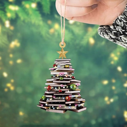 跨境新款BookChristmasTreeO
