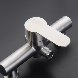 广东开平朝下 不锈钢淋浴冷热水龙头花洒水龙头混水阀暗装