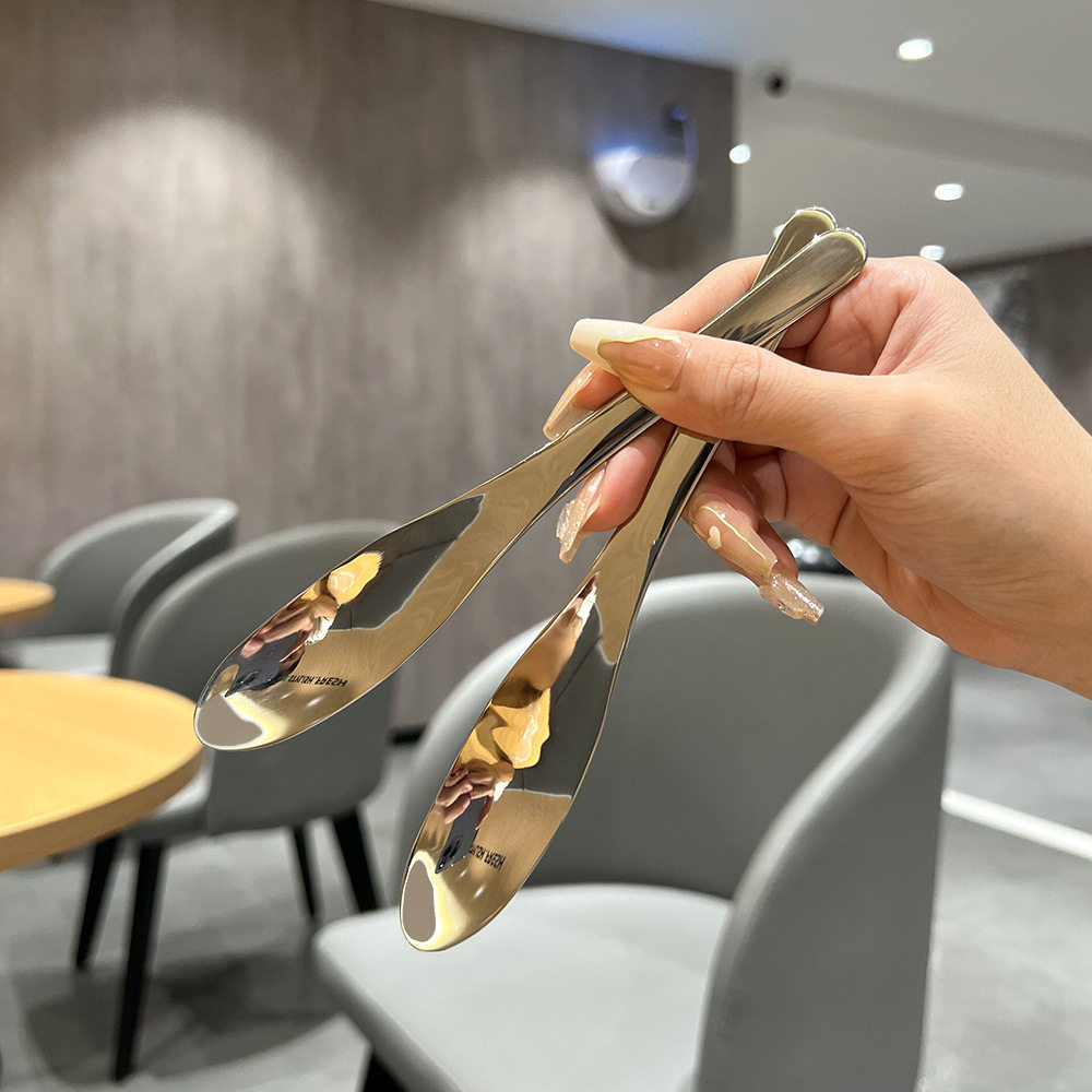 不锈钢挖肉勺厨房挑馅勺包饺子神