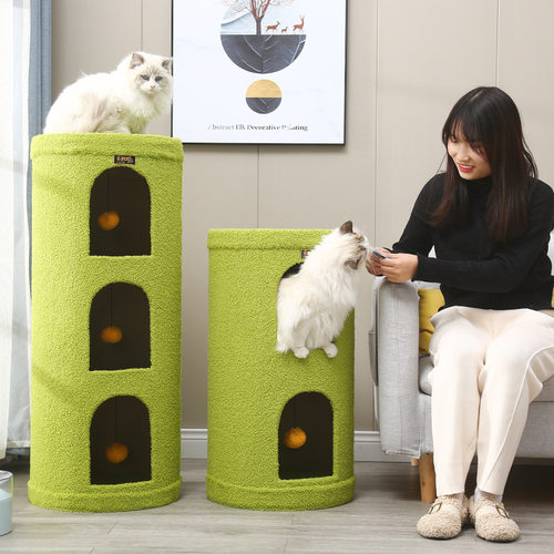 网红树洞猫窝猫爬架猫窝一体猫别