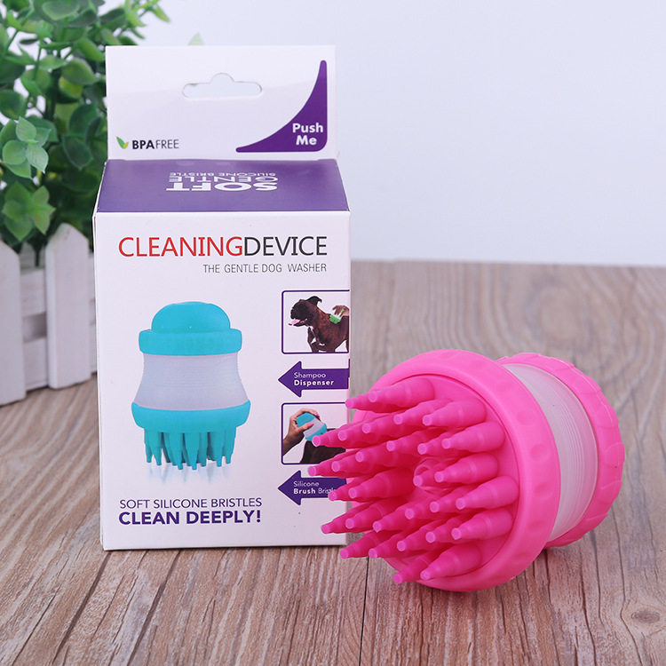 新款 宠物洗澡刷梳子搓澡刷子神器多功能狗狗按摩清洁刷用品宠物