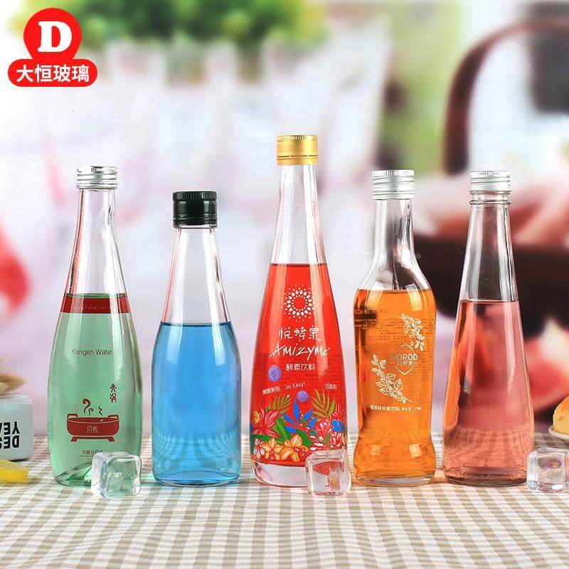 厂家酒瓶桃子青梅自酿桂花水果酒瓶冰酒饮料瓶定制葡萄空酒瓶