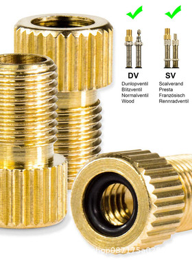 新款 阀门山地自行车摩托车自行车镜头Schrader小型金色大轮自行