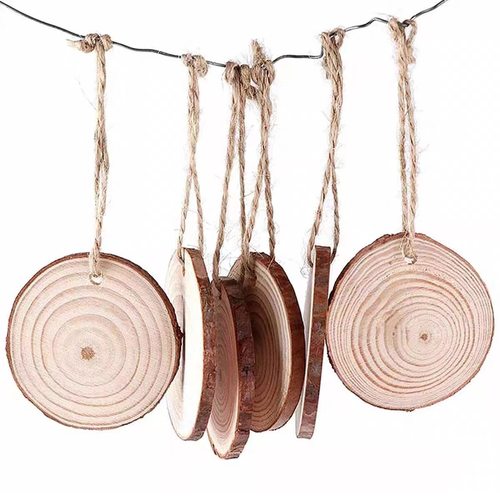 带孔松木片手工diy木质创意手工