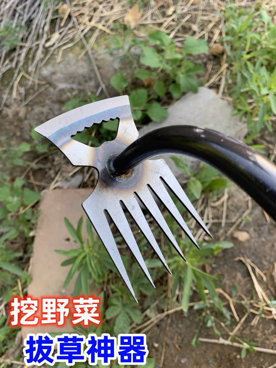 德国新型除草工具神器连根拔草锄头家用种菜清明不弯腰农用松土