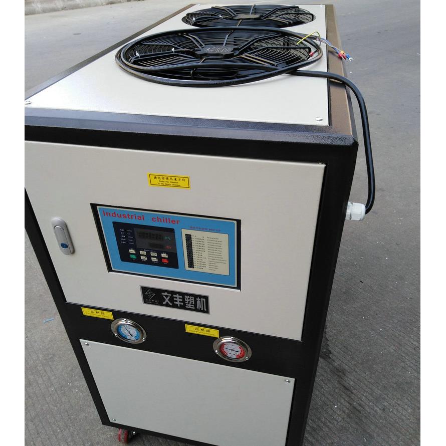风冷工业冷水机 封闭式工业冷水机 5匹 8匹 20匹风冷式冰水机厂家