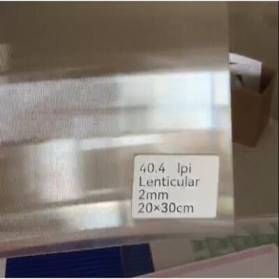 40线3D裸眼光栅板立体柱镜光栅材料变图批量订购lenticular哑光