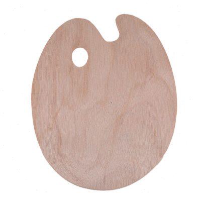 油画板画画调色板丙烯颜料染料画板儿童初学者小椭圆形调色盘工具