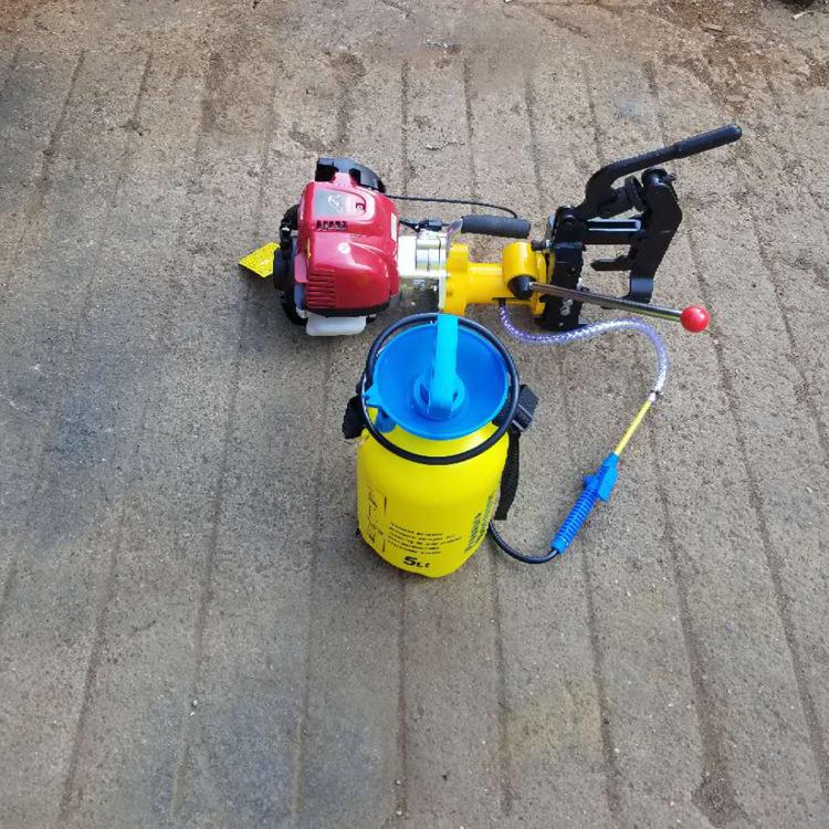 便携式NZG-31型内燃钢轨钻孔机 铁路汽油钻眼机 内燃轨道打孔器