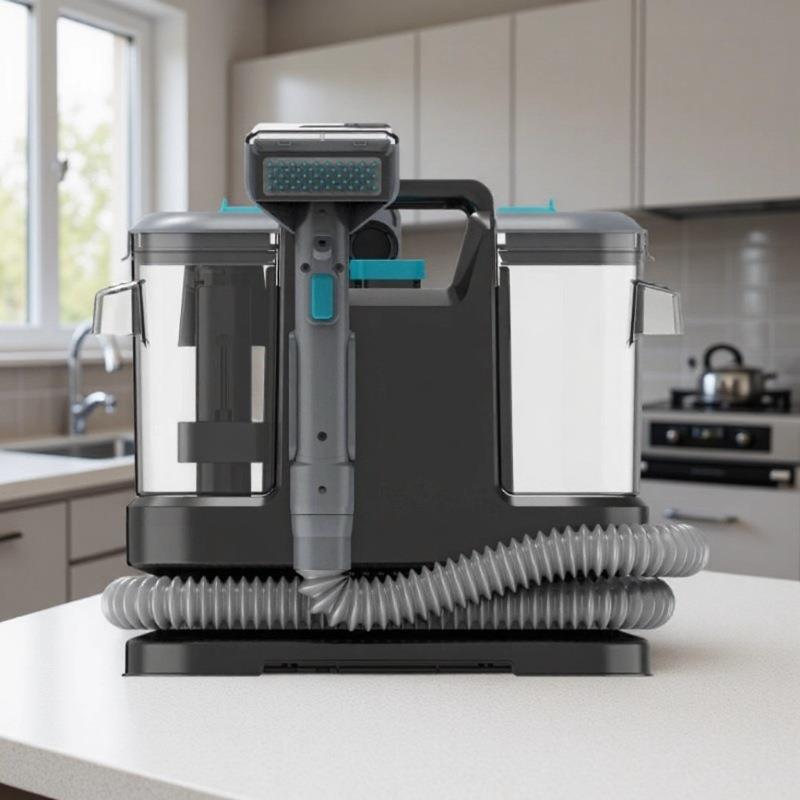 布艺清洗机家用跨境喷水抽吸一体机地毯清洗机沙发床垫面料清洁机