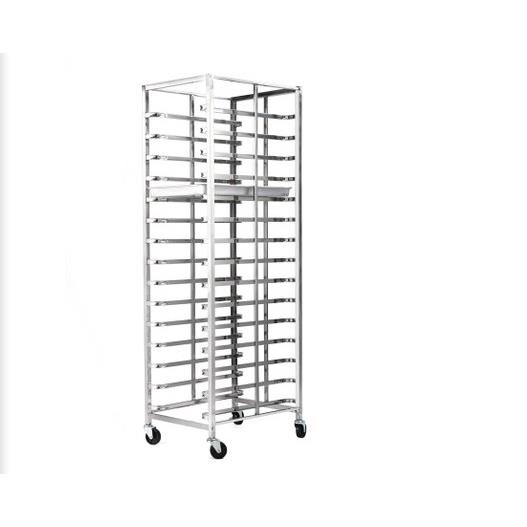 不锈钢15层 面包移动架拆装式饼车烘焙车架蛋糕房货架烤盘架子车