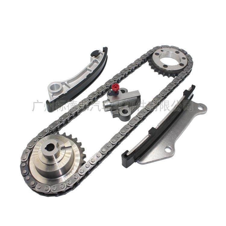 厂适用老款日产皮卡ZD30时规修理包正时链条挡板链顶齿轮套件