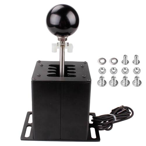 赛车游戏换挡模拟器手排换挡挂挡器H变速器适用于罗技G27G29 T300