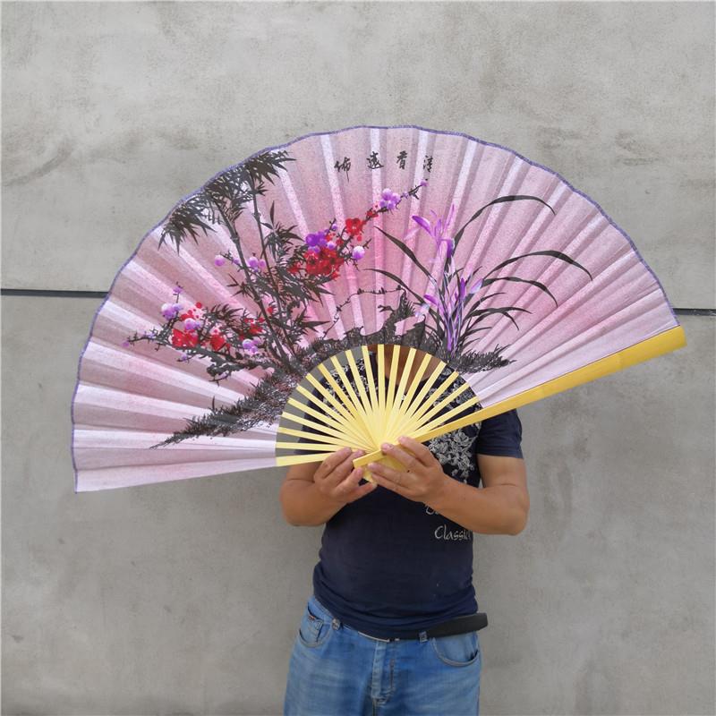 0.63*1.1米挂扇大挂扇装饰扇子折扇工艺扇COS道具扇婚庆装饰扇