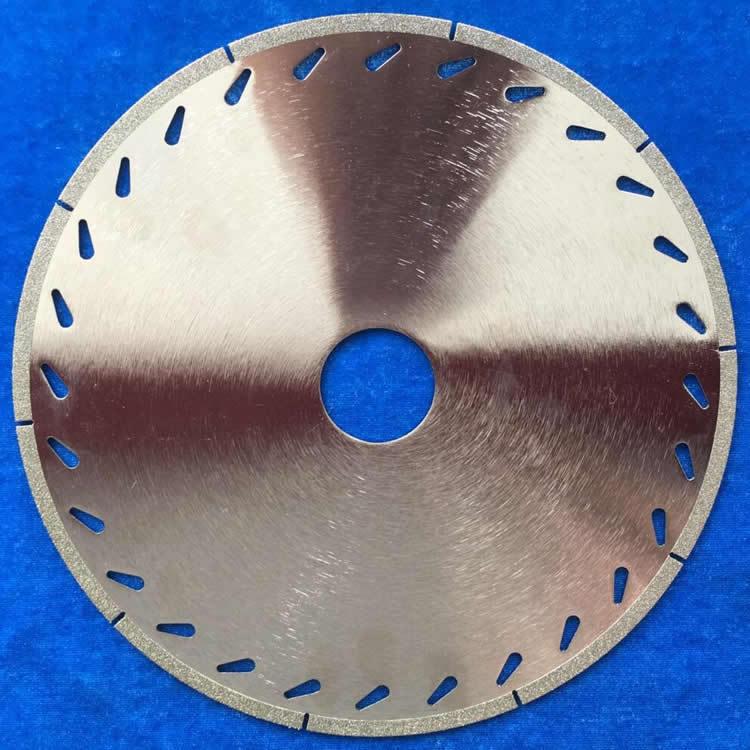 科美 电镀金刚石切割片带齿锯片切汽车密封条带铁丝用 锋利不发热