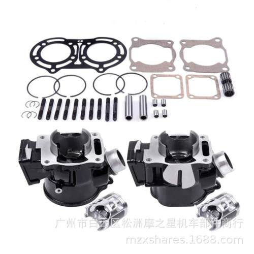 摩托车发动机件适用于Yamaha Banshee350气缸套件YFZ350套缸活塞