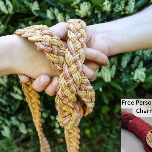 新款手工古风棉麻编织缎带婚礼无限爱结婚礼手绳/缎带/绳索/腰带