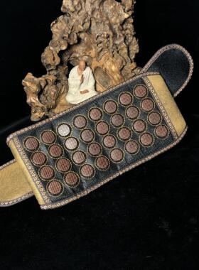 厂家泗水滨红黄砭石电加热数显调温可定时暖腹护腰按摩温灸腰带