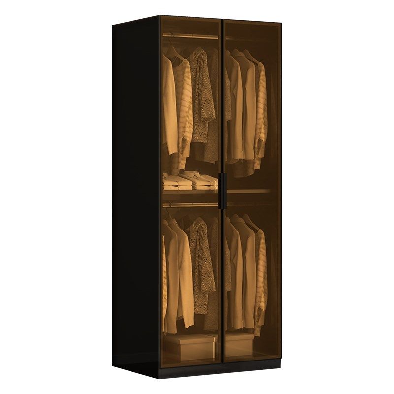 精选钢制铁艺衣柜推拉门家用钢化玻璃铝合金边框门金属收纳无醛衣,住宅家具,自由组合衣柜,淘宝优惠券,粉丝福利购,淘宝优惠卷