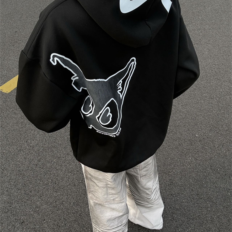 卫衣男款印花高级感宽松帽衫上衣