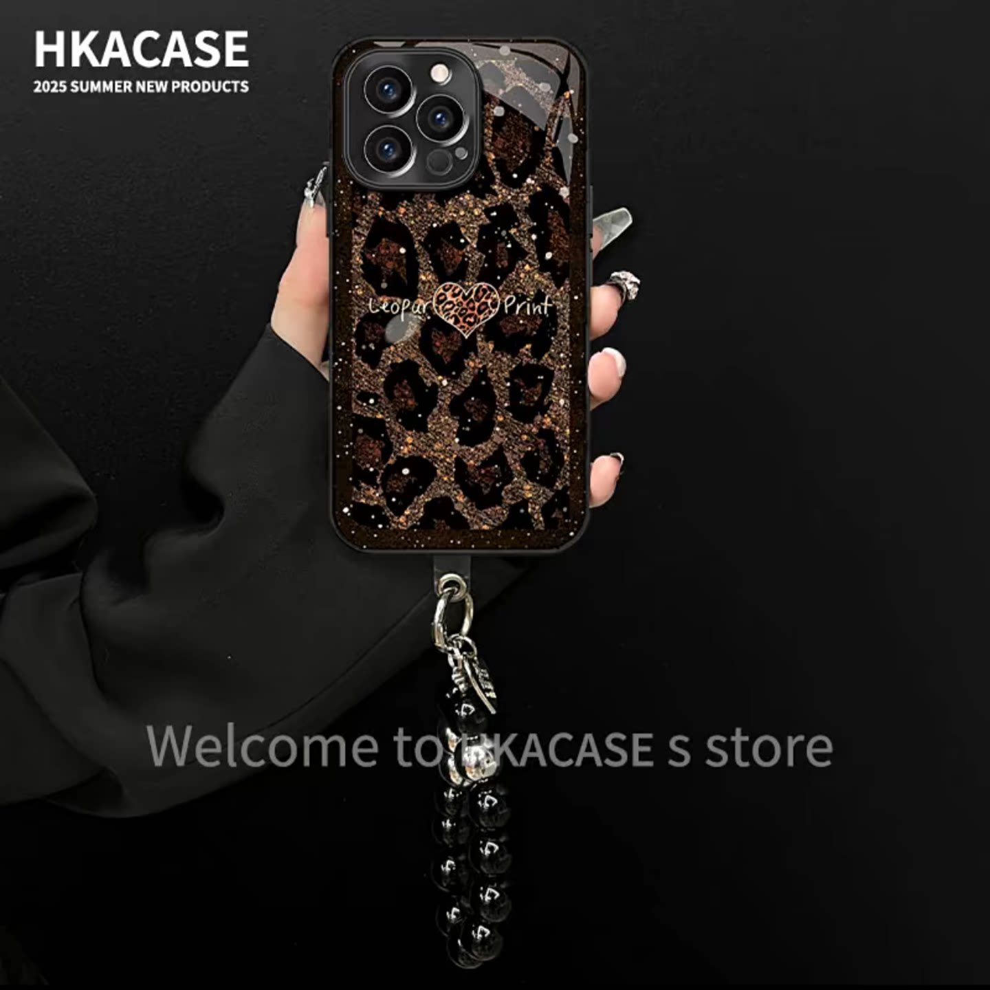 ins风小清新豹纹爱心适用苹果16promax手机壳新款高级感iPhone17pro网红爆款手机壳15/14/13防摔外壳保护套女