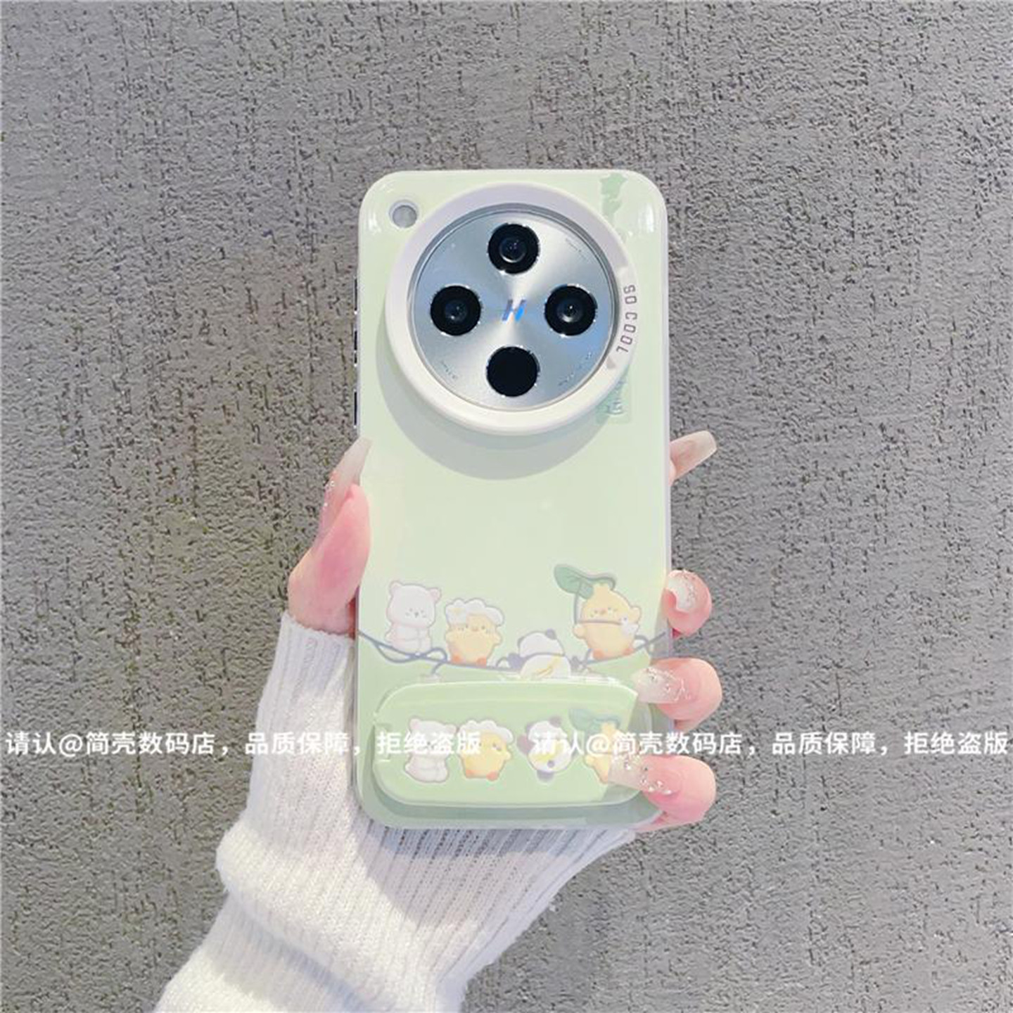 ins风荷叶小鸭子适用oppofindx8pro手机壳新款高级感findx7网红爆款手机壳findx6/5气质防摔外壳支架保护套女
