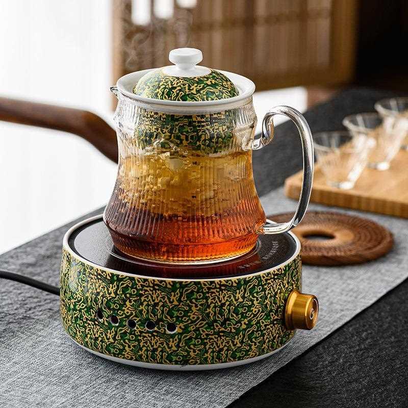 厂家直销陶瓷煮茶器电陶炉耐高温家用泡茶壶养生花茶煮茶具炉套装