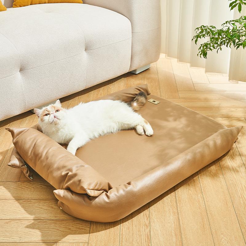 猫窝夏季新品猫床垫子中大型犬狗狗睡觉用猫窝沙发地垫宠物窝