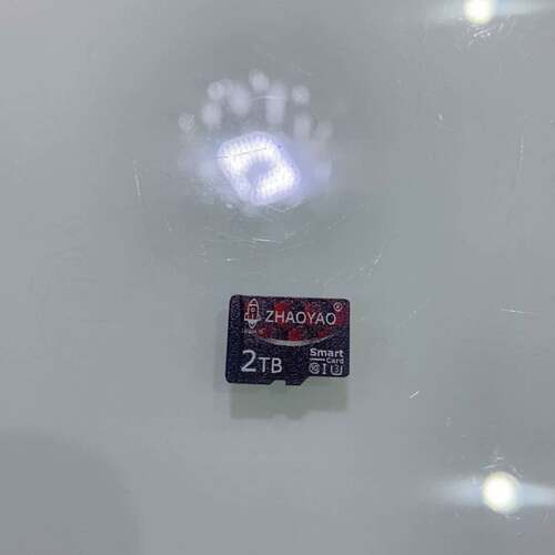 可维修兆耀ZHAOYAO 2TB TF卡。实物拍摄，外观成色如图，