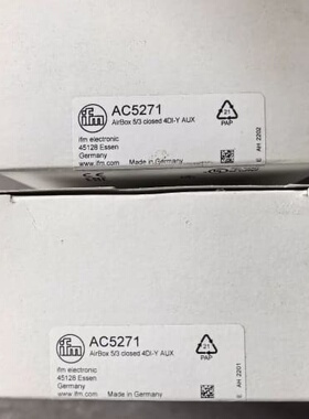可维修AC5271正品 IFM AC5271 对码包议价