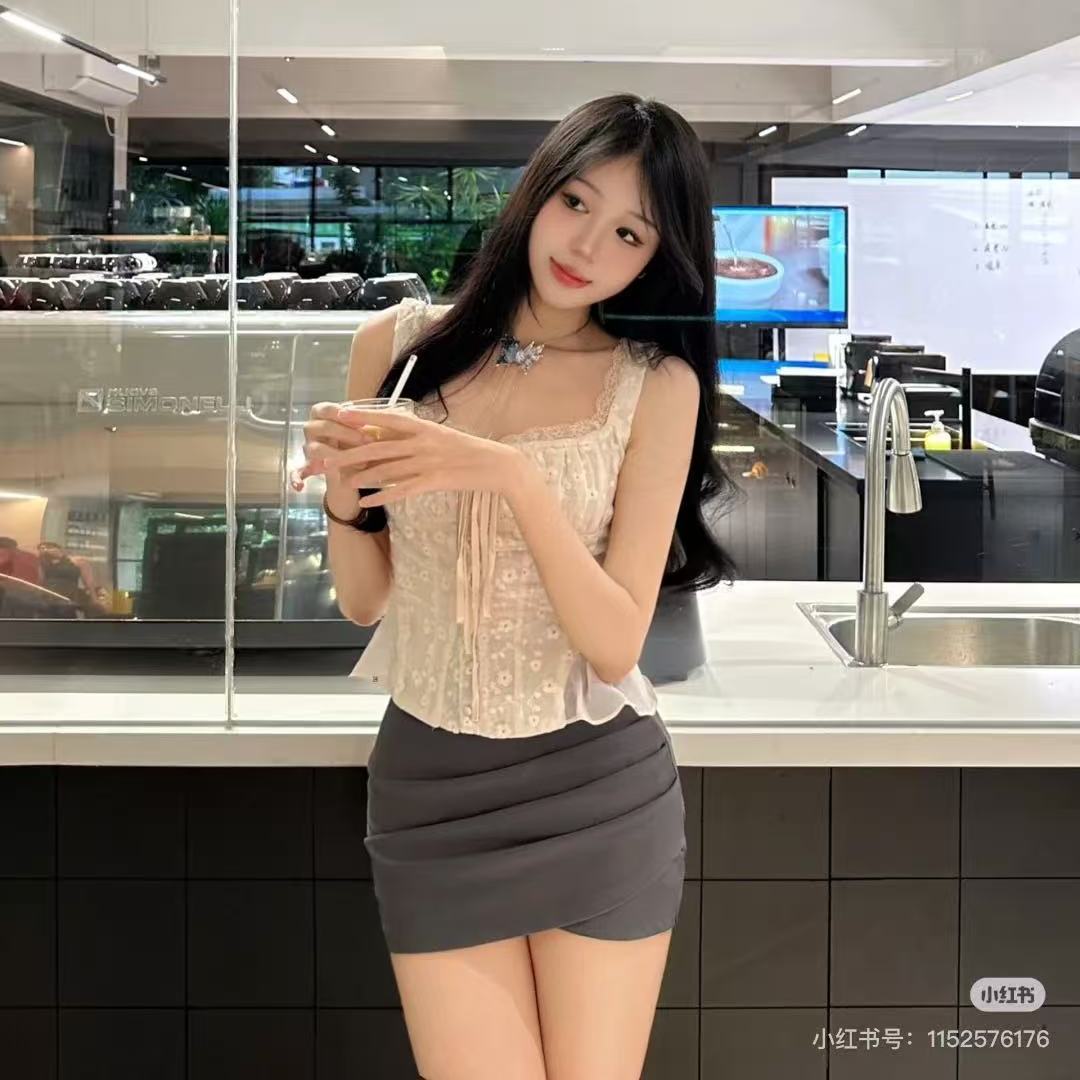 法式气质蕾丝吊带背心女内搭