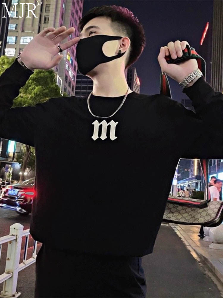 加绒卫衣男士潮牌2025新款男装长袖高级感穿搭休闲百搭外套秋冬款