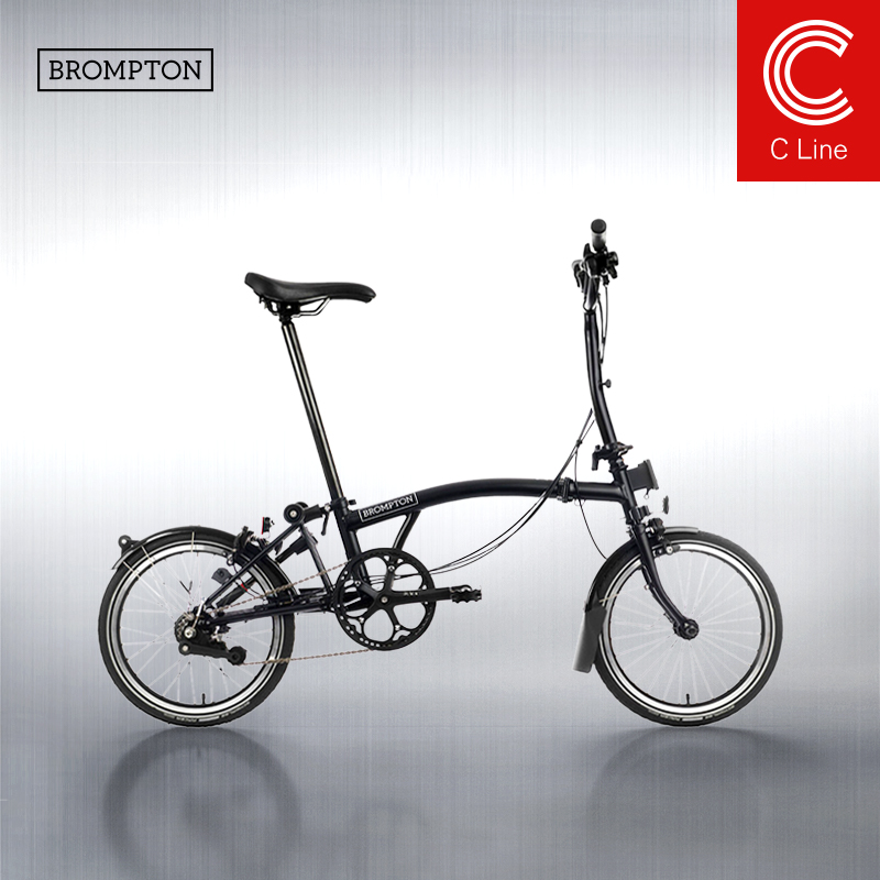 小布折叠自行车6速经典黑