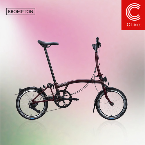 BROMPTON小布CLine梅子红12速