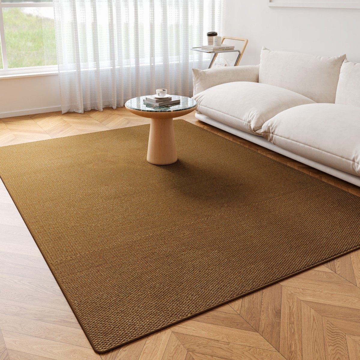 素色轻奢纯色菠萝圈地毯客厅侘寂奶油风高级卧室沙发茶几床边毯,居家布艺,家用脚垫,淘宝优惠券,粉丝福利购,淘宝优惠卷