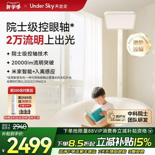 Undersky天空见C2台灯落地护眼灯
