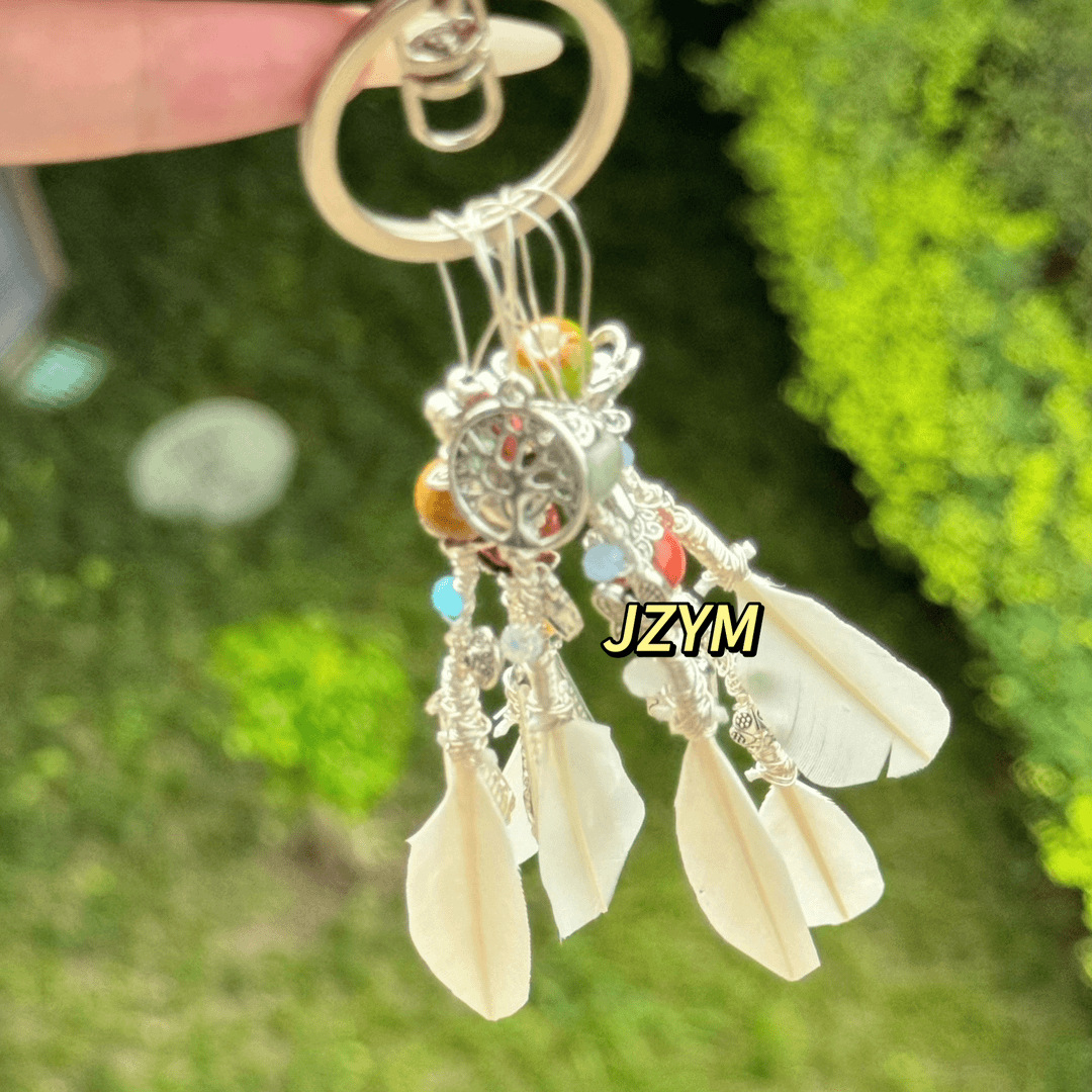 羽毛球挂件diy钥匙扣饰品手工编织材料包装饰背包七夕礼物送男友